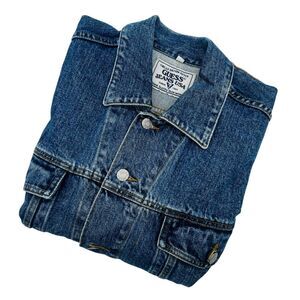 Vintage Guess‎ Denim Jean Trucker Jacket Men's USA Made SZ L Style 10807